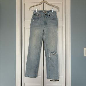 Madewell Mid-Rise Classic Straight